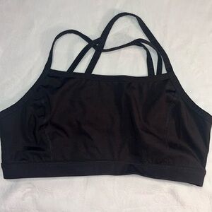 Athletic Sport Bra SZ LG Black like new